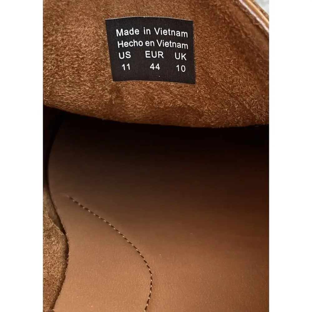 ALDO Marinho Loafers Brown (Cognac Leather Smooth) Men's 11 US Size - Picture 15 of 15